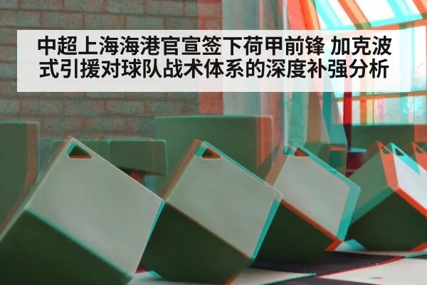 中超上海海港官宣签下荷甲前锋 加克波式引援对球队战术体系的深度补强分析